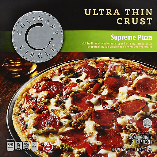 Ultra Thin Crust Pizza